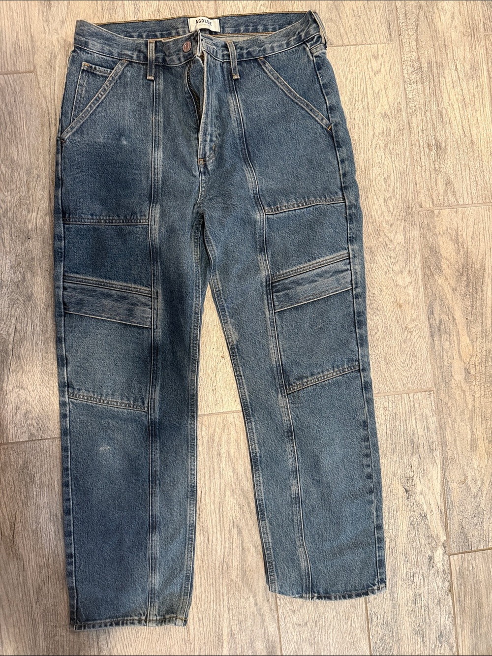 AGolde womenโs cooper Cargo Jeans